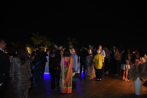 Glimpses of the festival dinner co-hosted by the Royal Norwegian Embassy.